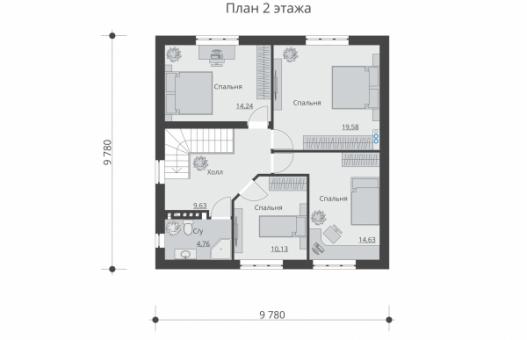 Двухэтажный дом